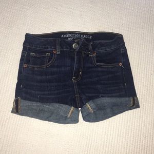 American eagle jean shorts